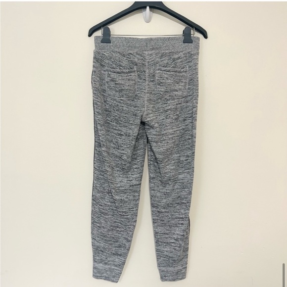 Athleta Gray Space Dye Techie Sweat Ankle Athleisure Joggers Size Small - Picture 6 of 7